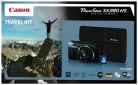 Canon PowerShot SX280HS TRAVEL KIT (GPS) (Wi-Fi) (2 színben) (piros)