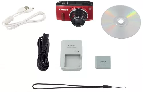 Canon PowerShot SX280HS TRAVEL KIT (GPS) (Wi-Fi) (2 színben) (piros)