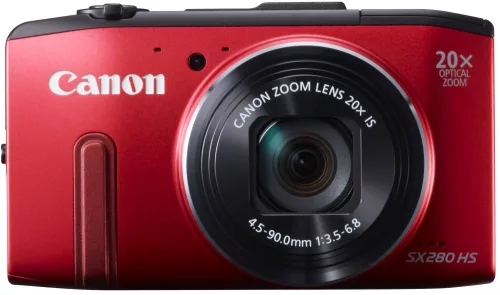Canon PowerShot SX280HS TRAVEL KIT (GPS) (Wi-Fi) (2 színben) (piros)