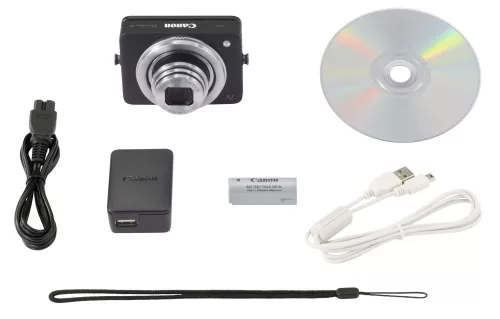 Canon PowerShot N (Wi-Fi) (2 színben) (fekete)