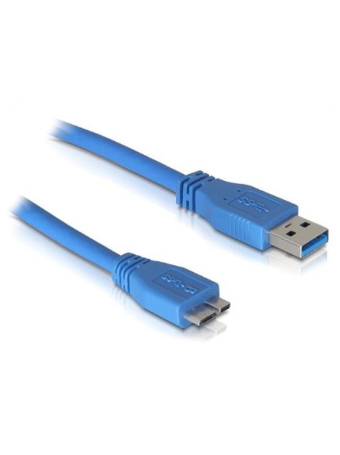 Delock USB-A 3.0 /// microUSB 3.0 kábel (3m) (82533)