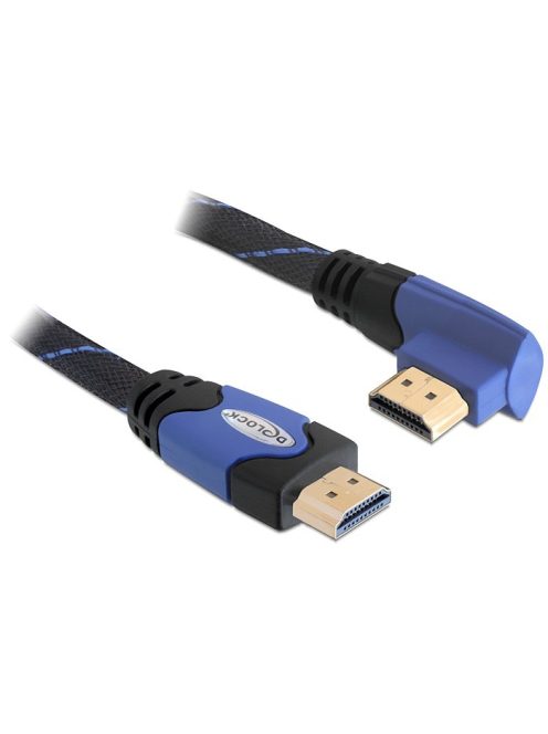 Delock HDMI-kábel Ethernettel, HDMI-A csatlakozódugókkal - 1m