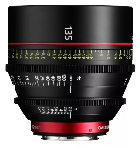Canon Prime CN-E 135mm / T2.2 L F (feet) (EF mount) (8326B001)
