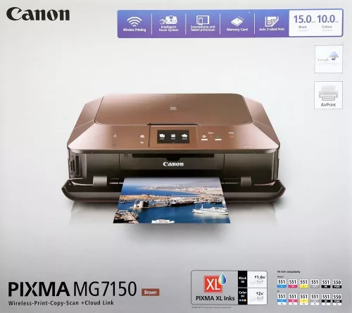 Canon PIXMA MG7150 (Wi-Fi) (barna)