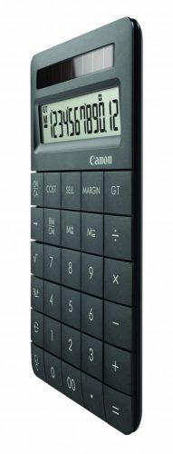 Canon X mark II számológép - fekete színű