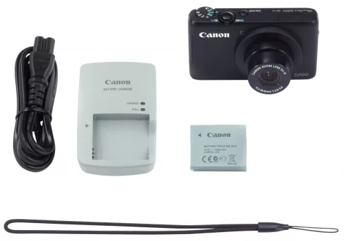 Canon PowerShot S200 (Wi-Fi) (2 színben) (fekete)