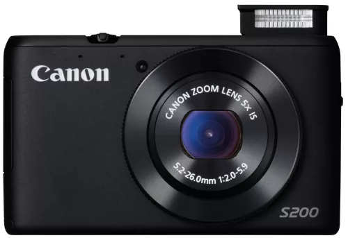 Canon PowerShot S200 (Wi-Fi) (2 színben) (fekete)