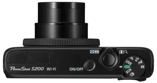 Canon PowerShot S200 (Wi-Fi) (2 színben) (fekete)