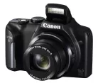 Canon PowerShot SX170is (2 színben) (fekete)