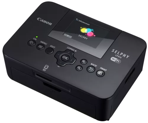 Canon SELPHY CP910 fotónyomtató (Wi-Fi) (2 színben) (fekete)
