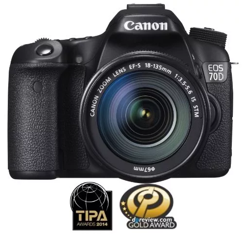 Canon EOS 70D + EF-S 18-135mm / 3.5-5.6 IS STM