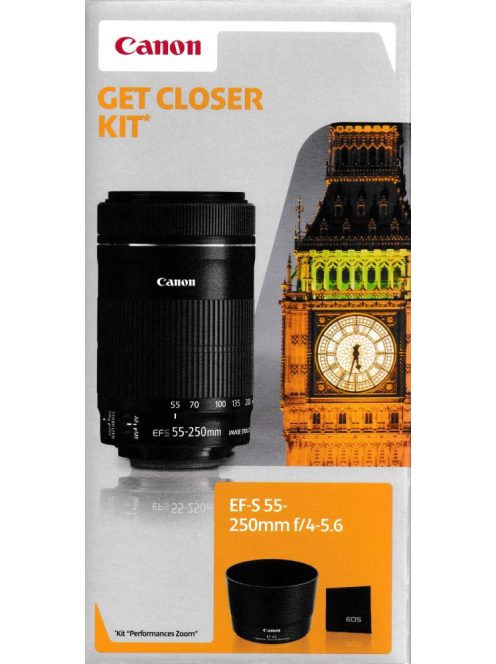 Canon EF-S 55-250mm / 4-5.6 IS STM "Get Closer" KIT (8546B013)