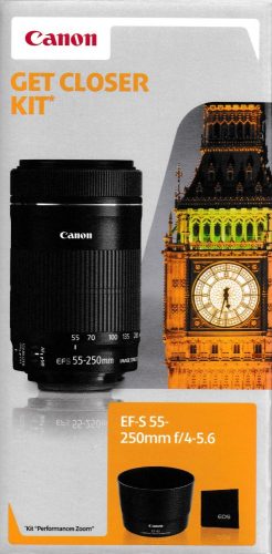 Canon EF-S 55-250mm / 4-5.6 IS STM "Get Closer" KIT (8546B013)