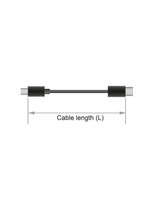 Delock USB-C hosszabbító kábel (2m) (85542)