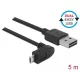 Delock USB 2.0-s Micro-B kábel (5m) (black)