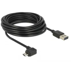 Delock EASY-USB 2.0-s Micro-B (5 m) (black)