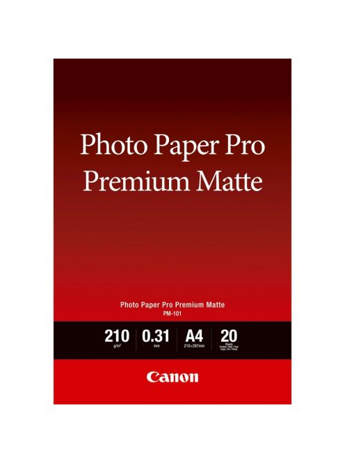 Canon PM-101 Photo Paper Pro Premium Matte (A4) (20 lap) (8657B005)
