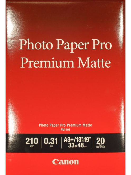 Canon PM-101 Photo Paper Pro Premium Matte (A3+) (20 lap) (8657B007)
