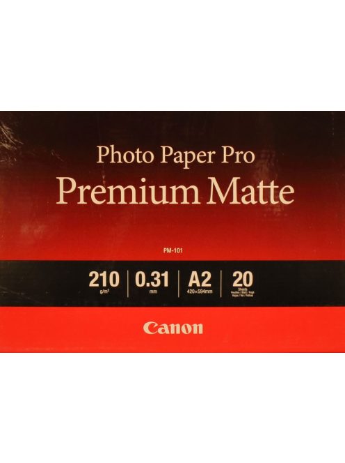Canon PM-101 Photo Paper Pro Premium Matte (A2) (20 lap) (8657B017)