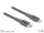Delock 86631 USB-C /// LIGHTNING adat és töltőkábel (1m) (gray)