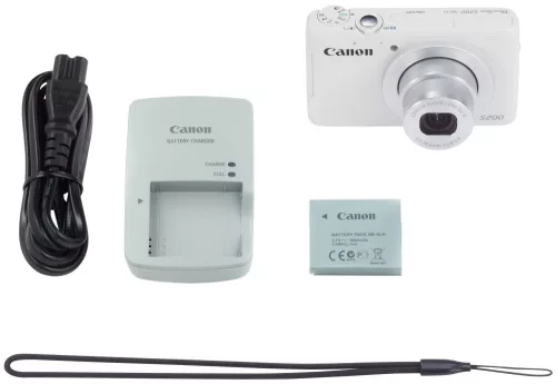 Canon PowerShot S200 (Wi-Fi) (2 színben) (fehér)