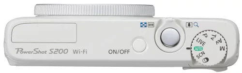 Canon PowerShot S200 (Wi-Fi) (2 színben) (fehér)