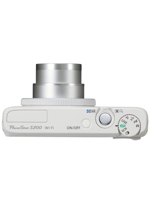 Canon PowerShot S200 (Wi-Fi) (2 színben) (fehér)