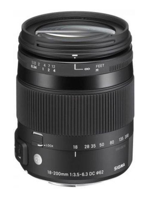 Sigma 18-200mm / 3.5-6.3 DC OS HSM MACRO | Contemporary - Nikon NA bajonettel