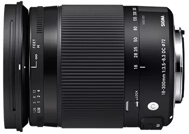 Sigma 18-300mm / 3.5-6.3 DC OS HSM MACRO | Contemporary (for Canon EOS - APS-C) (HASZNÁLT - SECOND HAND)