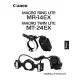 Canon MR-14EX + MT-24EX használati útmutató