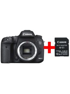   Canon EOS 7D mark II váz (1+2 év garanciával**) + Canon W-E1 wifi adapter (9128B162)
