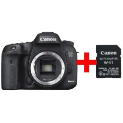   Canon EOS 7D mark II váz (1+2 év garanciával**) + Canon W-E1 wifi adapter (9128B162)