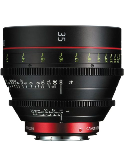 Canon Prime CN-E 35mm / T1.5 L F (feet) (EF mount) (9139B001)