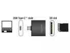 Delock USB Type-C™ kártyaolvasó (for SDHC / SDXC UHS-II / MMC) (91498)