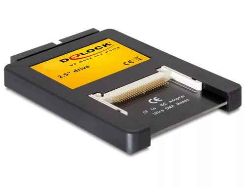 Delock 2.5″ IDE // CF Card (2x) (Type-I & Type-II) kártyaolvasó (91662)