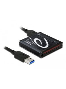 Delock USB 3.0 kártyaolvasó (black)