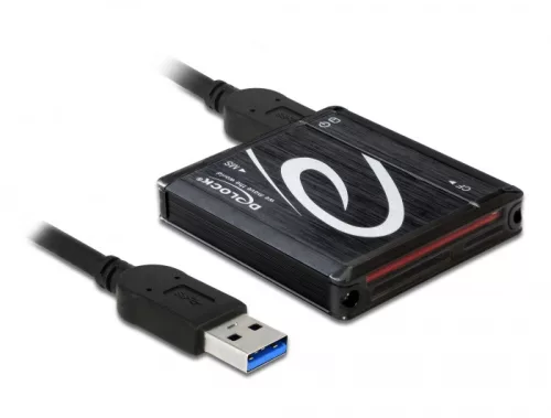 Delock USB 3.0 kártyaolvasó (black)