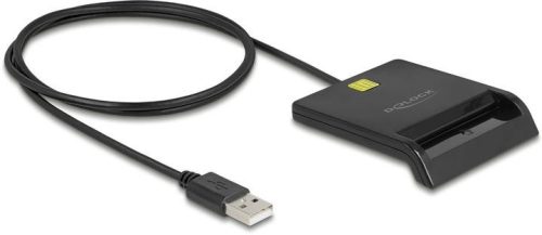 Delock USB okoskártya olvasó érintő chip-es okoskártyákhoz (91724)