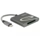 Delock USB-C kártyaolvasó XQD 2.0 memóriakártyákhoz (91746)