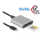 Delock USB Type-C™ kártyaolvasó alumínium keretben CFexpress memória kártyákhoz