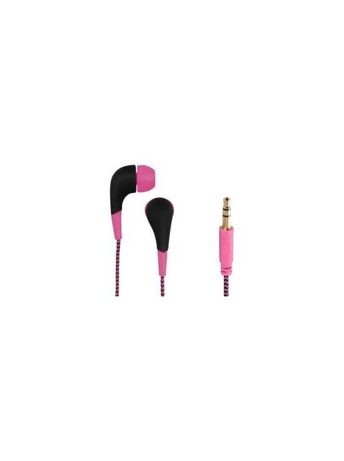 Hama NEON sztereó fülhallgató - pink színű