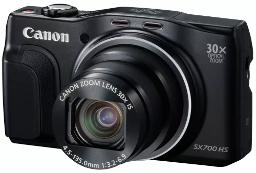 Canon PowerShot SX700HS (Wi-Fi+NFC) (2 színben) (fekete)