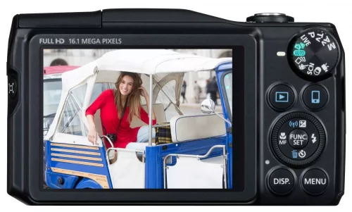 Canon PowerShot SX700HS (Wi-Fi+NFC) (2 színben) (fekete)