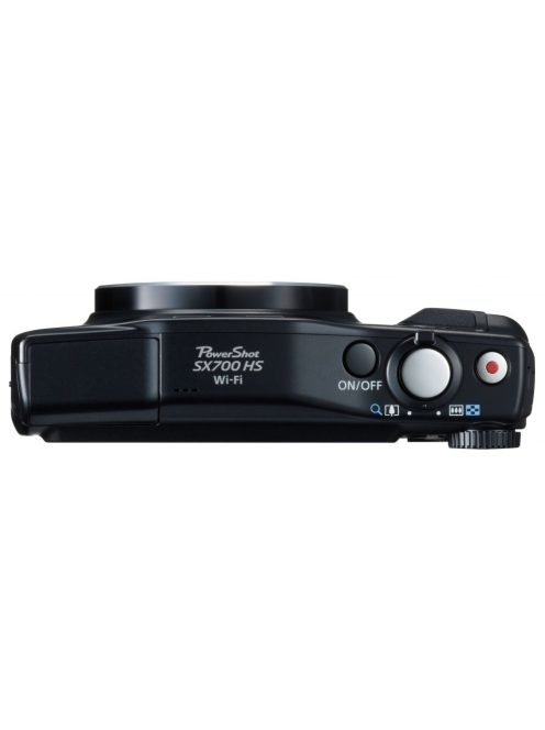 Canon PowerShot SX700HS (Wi-Fi+NFC) (2 színben) (fekete)