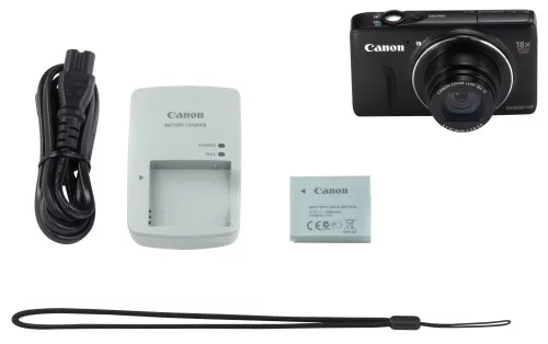 Canon PowerShot SX600HS (WiFi+NFC) (3 színben) (fekete)
