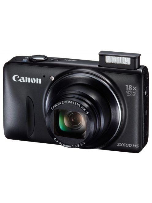 Canon PowerShot SX600HS (WiFi+NFC) (3 színben) (fekete)