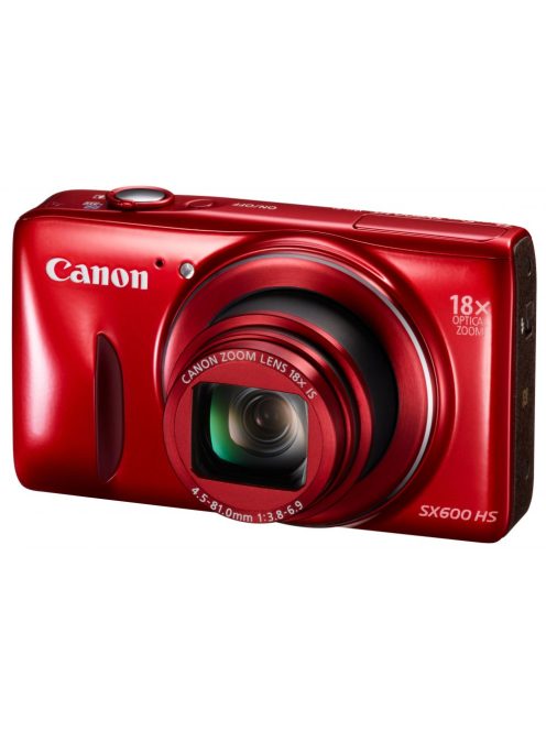 Canon PowerShot SX600HS (WiFi+NFC) (3 színben) (piros)