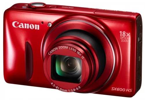 Canon PowerShot SX600HS (WiFi+NFC) (3 színben) (piros)