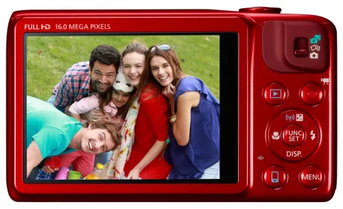 Canon PowerShot SX600HS (WiFi+NFC) (3 színben) (piros)