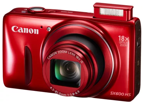 Canon PowerShot SX600HS (WiFi+NFC) (3 színben) (piros)